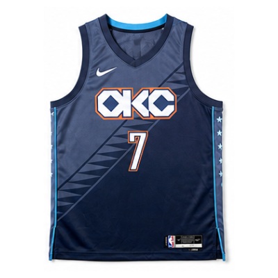 2025/26 Season Oklahoma City Thunder City Edition #7 Chet Holmgren NBA Jersey