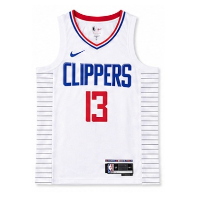 2022/23 Season Los Angeles Clippers Home White #13 Paul George NBA Jersey