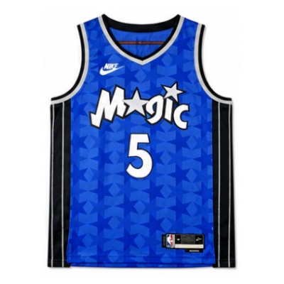 2023/24 Season Orlando Magic Retro #5 Paolo Banchero NBA Jersey