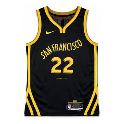 2023/24 Season Golden State Warriors City Edition #22 Wei Jin Si NBA Jersey