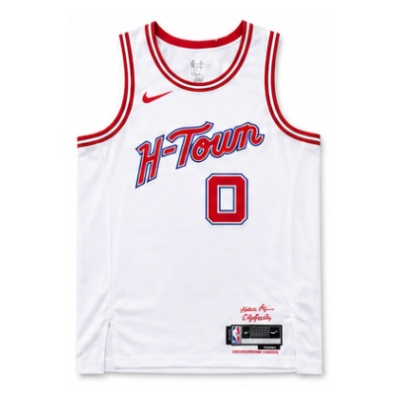 2025/26 Season Houston Rockets City Edition #0 Russell Westbrook NBA Jersey