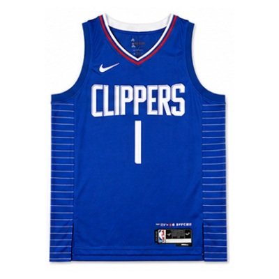 2022/23 Season Los Angeles Clippers Away Blue #1 James Harden NBA Jersey