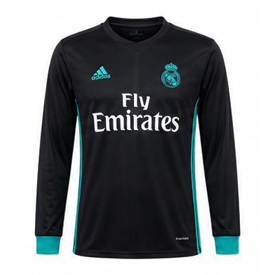 Retro Real Madrid 17/18 Away Long Sleeve