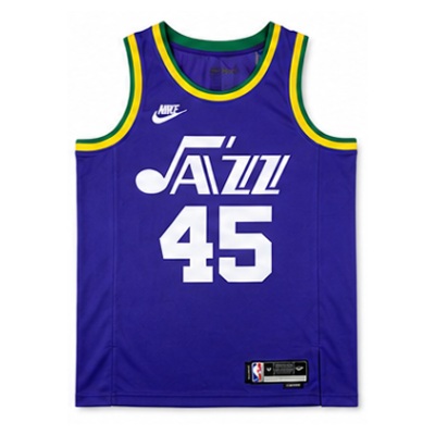 2023/24 Season Utah Jazz Retro #45 Donovan Mitchell NBA Jersey