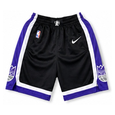 2023/24 Season Sacramento Kings Away Black Shorts