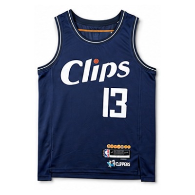 2023/24 Season Los Angeles Clippers City Edition #13 Paul George NBA Jersey