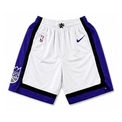 2023/24 Season Sacramento Kings Home White Shorts