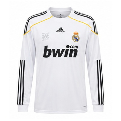 Retro Real Madrid 09/10 Long Sleeve Home
