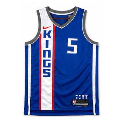 2023/24 Season Sacramento Kings City Edition #5 De'Aaron Fox NBA Jersey
