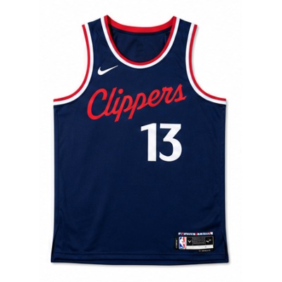 2024/25 Season Los Angeles Clippers Away Navy #13 Paul George NBA Jersey