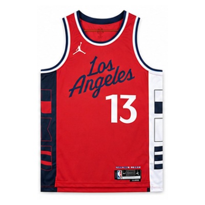 2024/25 Season Los Angeles Clippers Jumpman Limited Edition Red #13 Paul George NBA Jersey