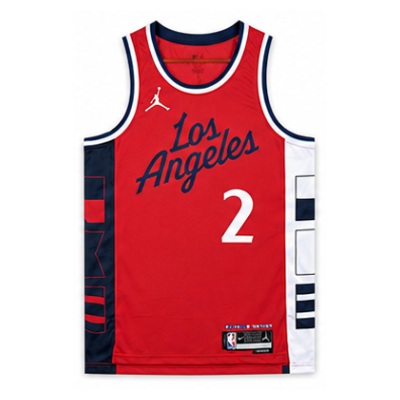 2024/25 Season Los Angeles Clippers Jumpman Limited Edition Red #2 Kawhi Leonard NBA Jersey