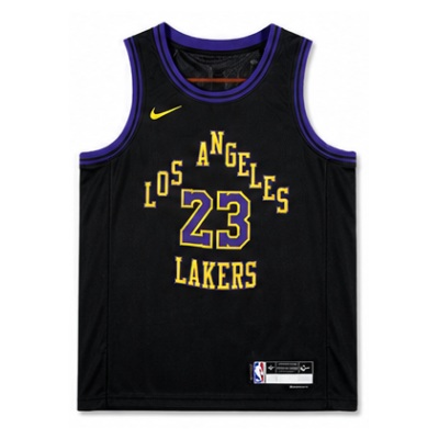 Youth 2023/24 Season Los Angeles Lakers City Edition #23 LeBron James NBA Jersey