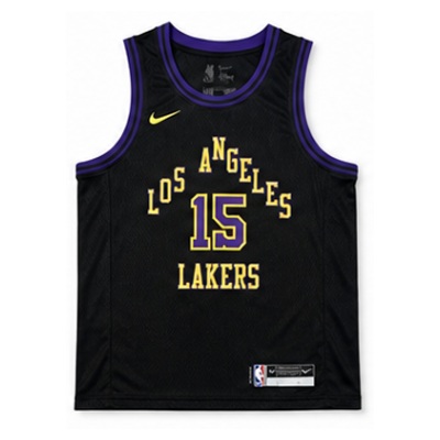 Youth 2023/24 Season Los Angeles Lakers City Edition #15 Austin Reaves NBA Jersey