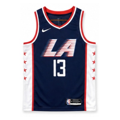 2018/19 Season Los Angeles Clippers City Edition #13 Paul George NBA Jersey