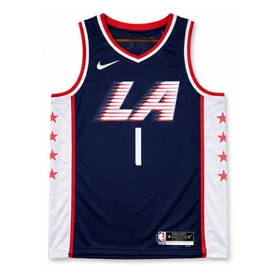 2018/19 temporada Los Angeles Clippers City Edition #1 James Harden camisola NBA