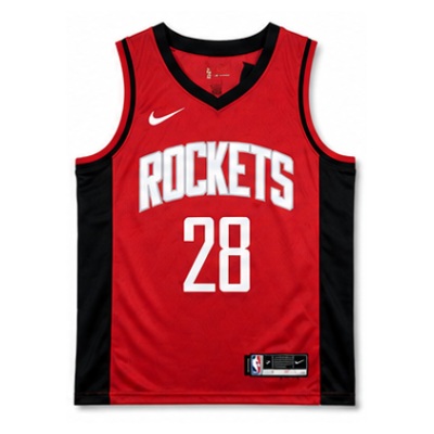 2022/23 Season Houston Rockets Away Red #28 Alperen Sengun NBA Jersey