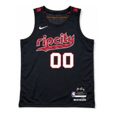 2023/24 Season Portland Trail Blazers City Edition #00 Heng De Sen NBA Jersey