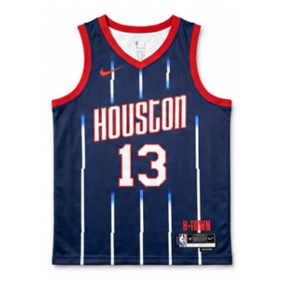 2022/23 Season Houston Rockets City Edition #13 James Harden NBA Jersey