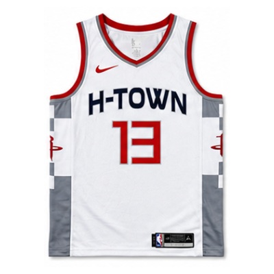 2019/20 Season Houston Rockets City Edition #13 James Harden NBA Jersey