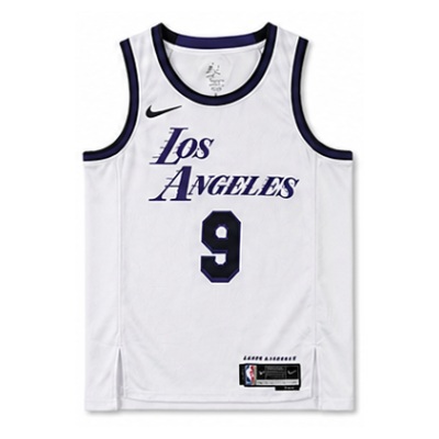 2022/23 Season Los Angeles Lakers City Edition #9 Bronny James NBA Jersey