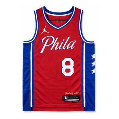 2022/23 Season Philadelphia 76ers Jumpman Limited Edition #8 Paul George NBA Jersey