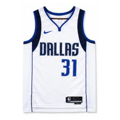 2022/23 Season Dallas Mavericks Home White #31 Klay Thompson NBA Jersey