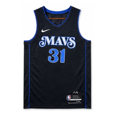 2023/24 Season Dallas Mavericks City Edition #31 Klay Thompson NBA Jersey