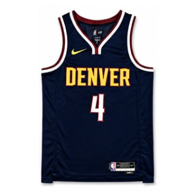 2022/23 Season Denver Nuggets Navy #4 NBA Jersey