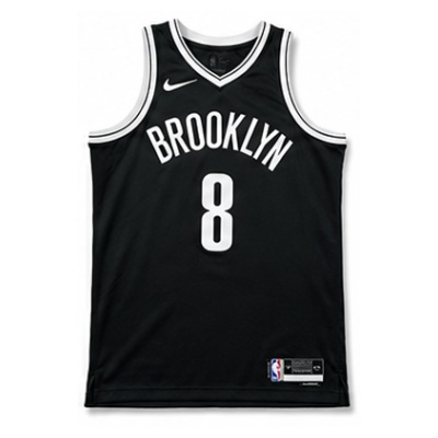 2022/23 Season Brooklyn Nets Black #8 Cui Yong Xi NBA Jersey
