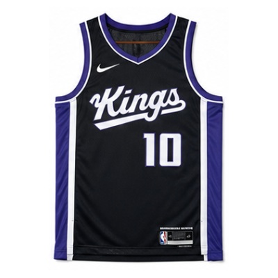 2023/24 Season Sacramento Kings Away Black #10 DeMar DeRozan NBA Jersey