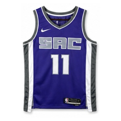 2022/23 Season Sacramento Kings Away Purple #11 Domantas Sabonis NBA Jersey