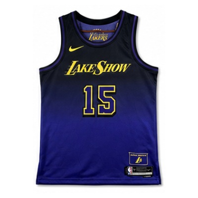 2024/25 Season Los Angeles Lakers City Edition #15 Austin Reaves NBA Jersey