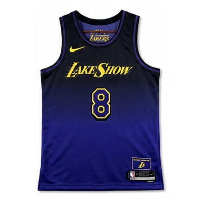 2024/25 Season Los Angeles Lakers City Edition #8 Kobe Bryant NBA Jersey