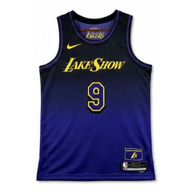 2024/25 Season Los Angeles Lakers City Edition #9 Bronny James NBA Jersey