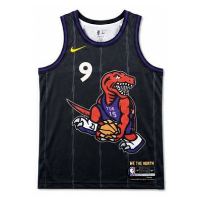 2024/25 Season Toronto Raptors City Edition #9 RJ Barrett NBA Jersey