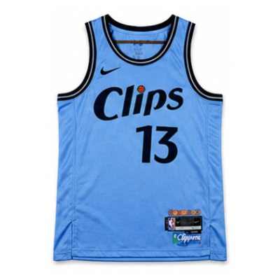 2024/25 Season Los Angeles Clippers City Edition #13 Paul George NBA Jersey