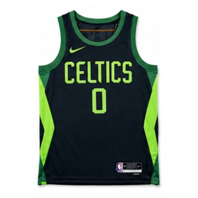 2024/25 Season Boston Celtics City Edition #0 Jayson Tatum NBA Jersey