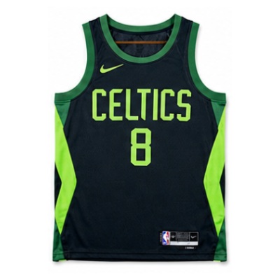 2024/25 Season Boston Celtics City Edition #8 Bo Er Jin Si Ni NBA Jersey