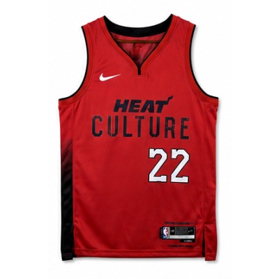 2024/25 Season Miami Heat City Edition #22 Jimmy Butler NBA Jersey