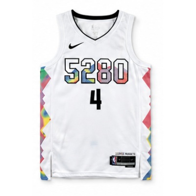 2024/25 Season Denver Nuggets City Edition #4 Russell Westbrook NBA Jersey