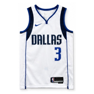 2022/23 Season Dallas Mavericks White #3 Anthony Davis NBA Jersey