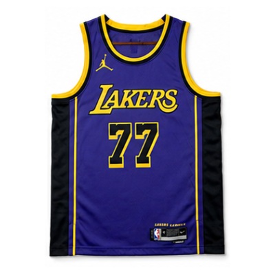 2022/23 Season Los Angeles Lakers Jumpman #77 Luka Doncic NBA Jersey