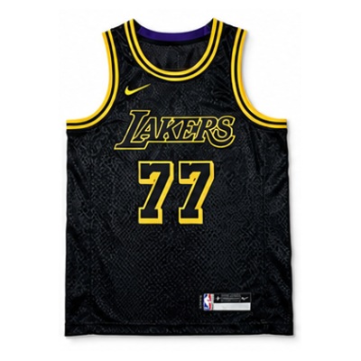 Youth 2022/23 Season Los Angeles Lakers She Pi #77 Luka Doncic NBA Jersey