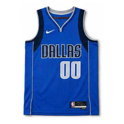 Dallas Mavericks Blue #00 NBA Jersey