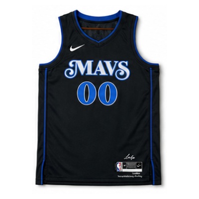 2023/24 Season Dallas Mavericks City Edition #00 NBA Jersey