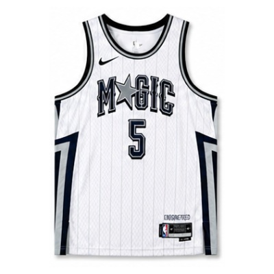 2024/25 Season Orlando Magic City Edition #5 Paolo Banchero NBA Jersey
