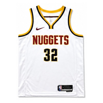 2022/23 Season Denver Nuggets White #32 Aaron Gordon NBA Jersey