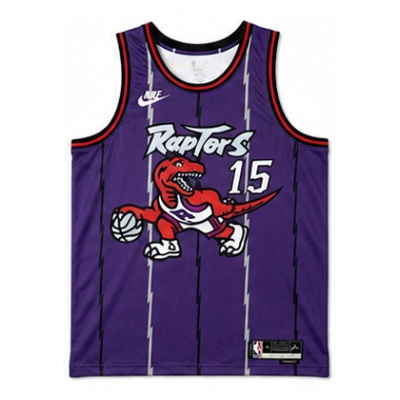 2025/26 Season Toronto Raptors Retro Purple #15 Vince Carter NBA Jersey