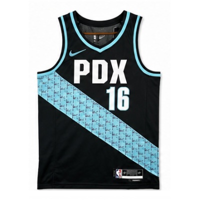 2025/26 Season Portland Trail Blazers City Edition #16 Yang Hansen NBA Jersey